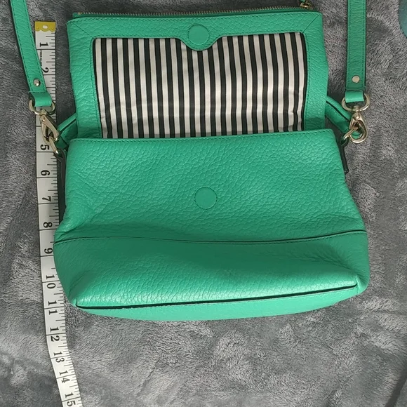 kate spade Mint Green Leather Satchel with Tassel - Picture 11 of 14